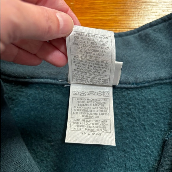 Vintage The Disney Store Winnie the Pooh 1/4 Zip Sweatshirt (Small) - Picture 7 of 10